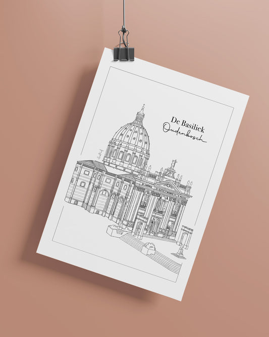 Basiliek Oudenbosch - Poster