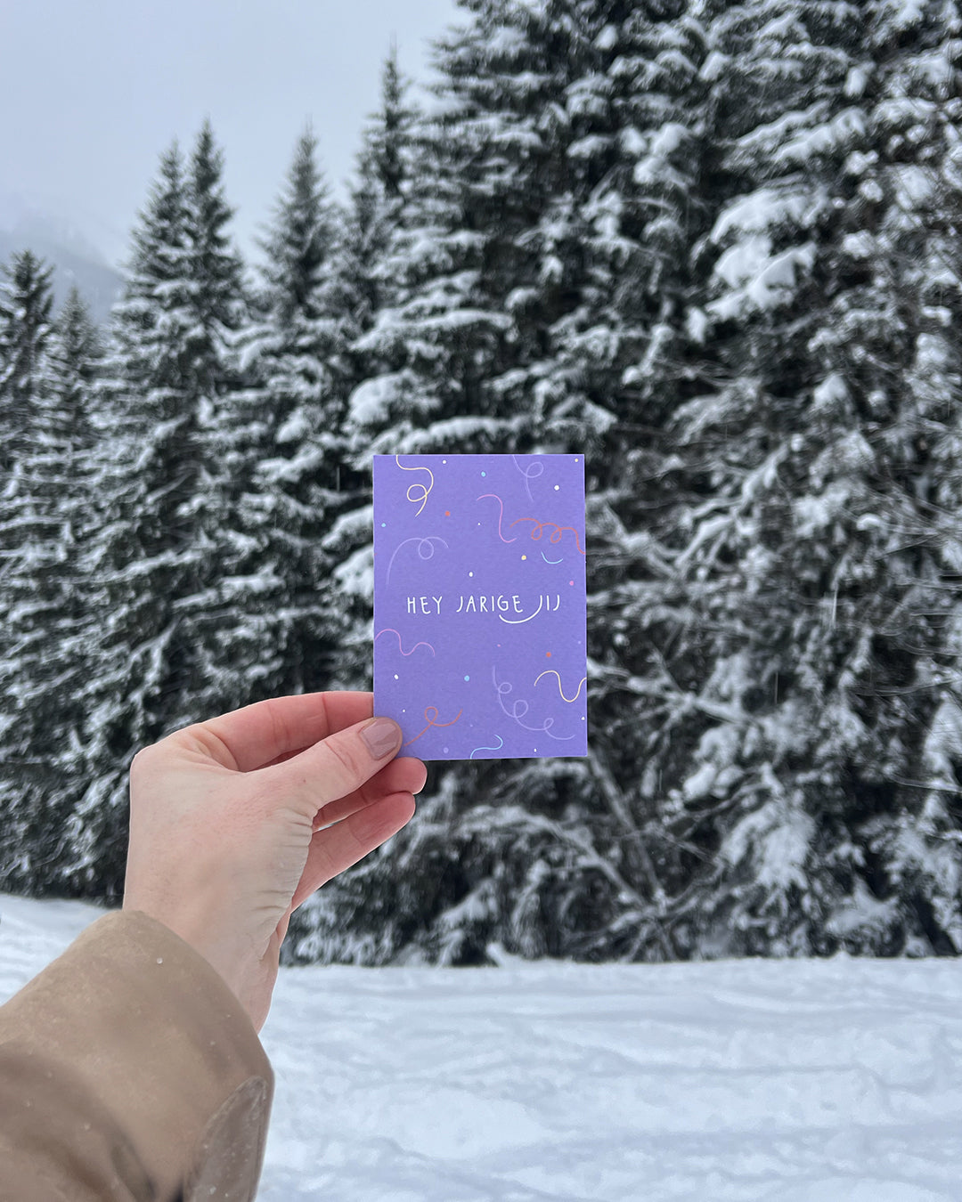 set 6 mini cadeaukaartjes