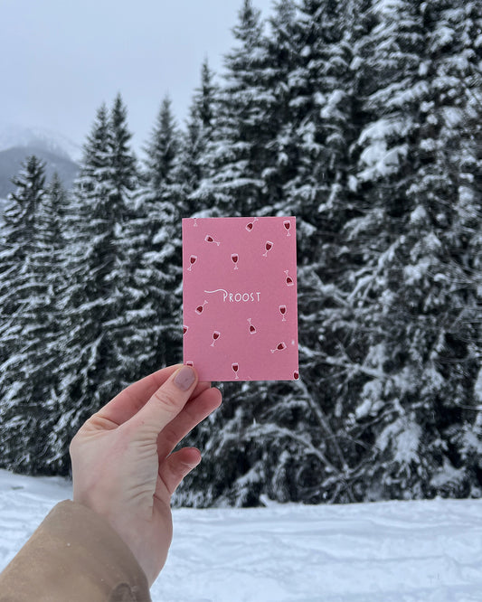 set 6 mini cadeaukaartjes